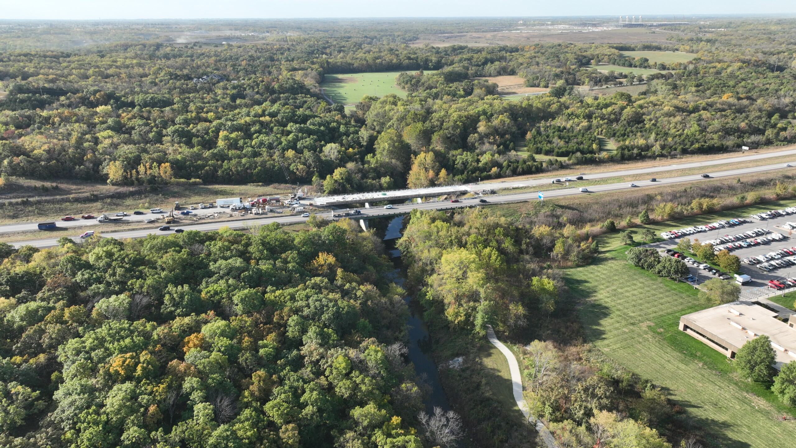 K-10 Kill Creek Bridge