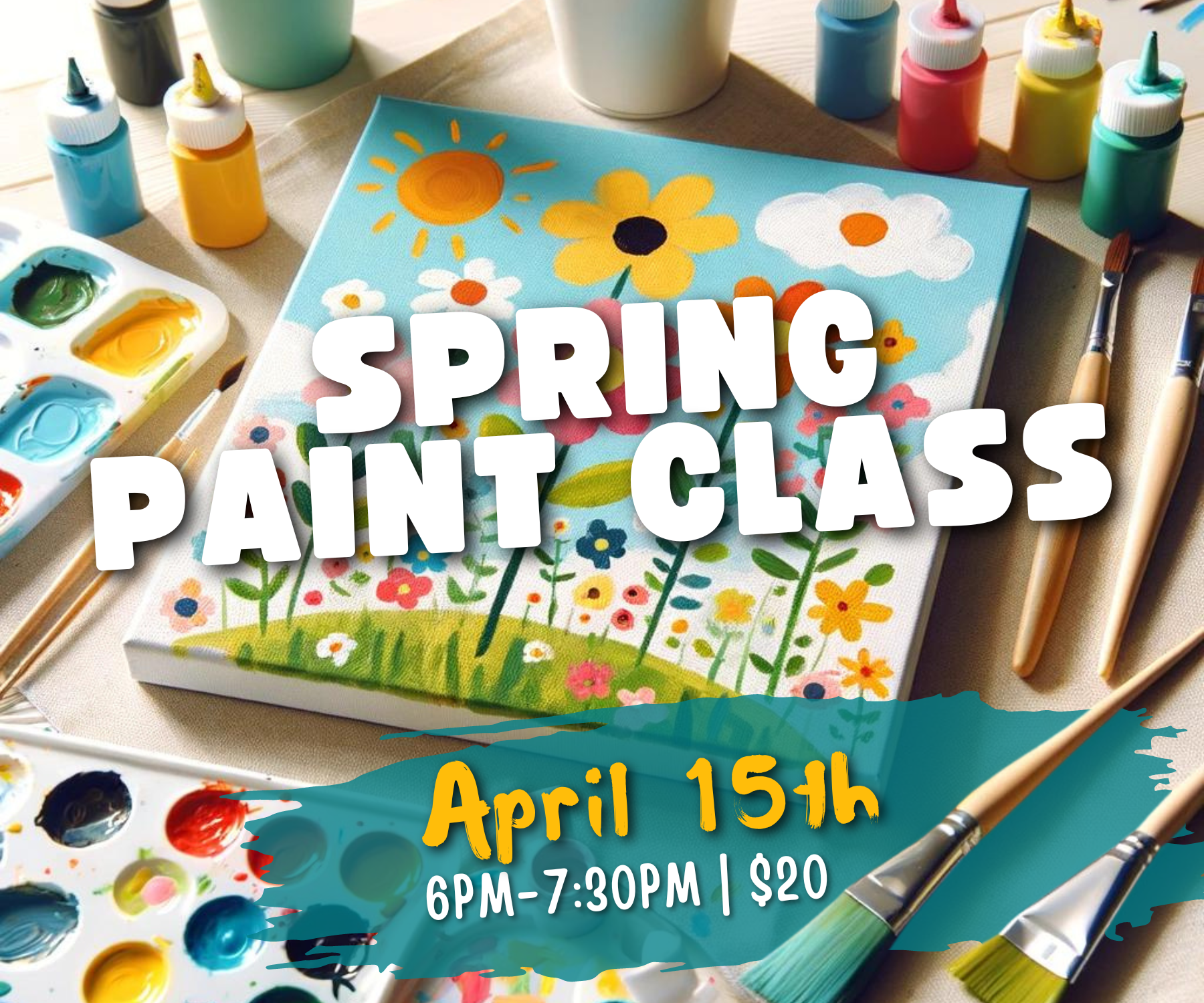 Spring Paint Class