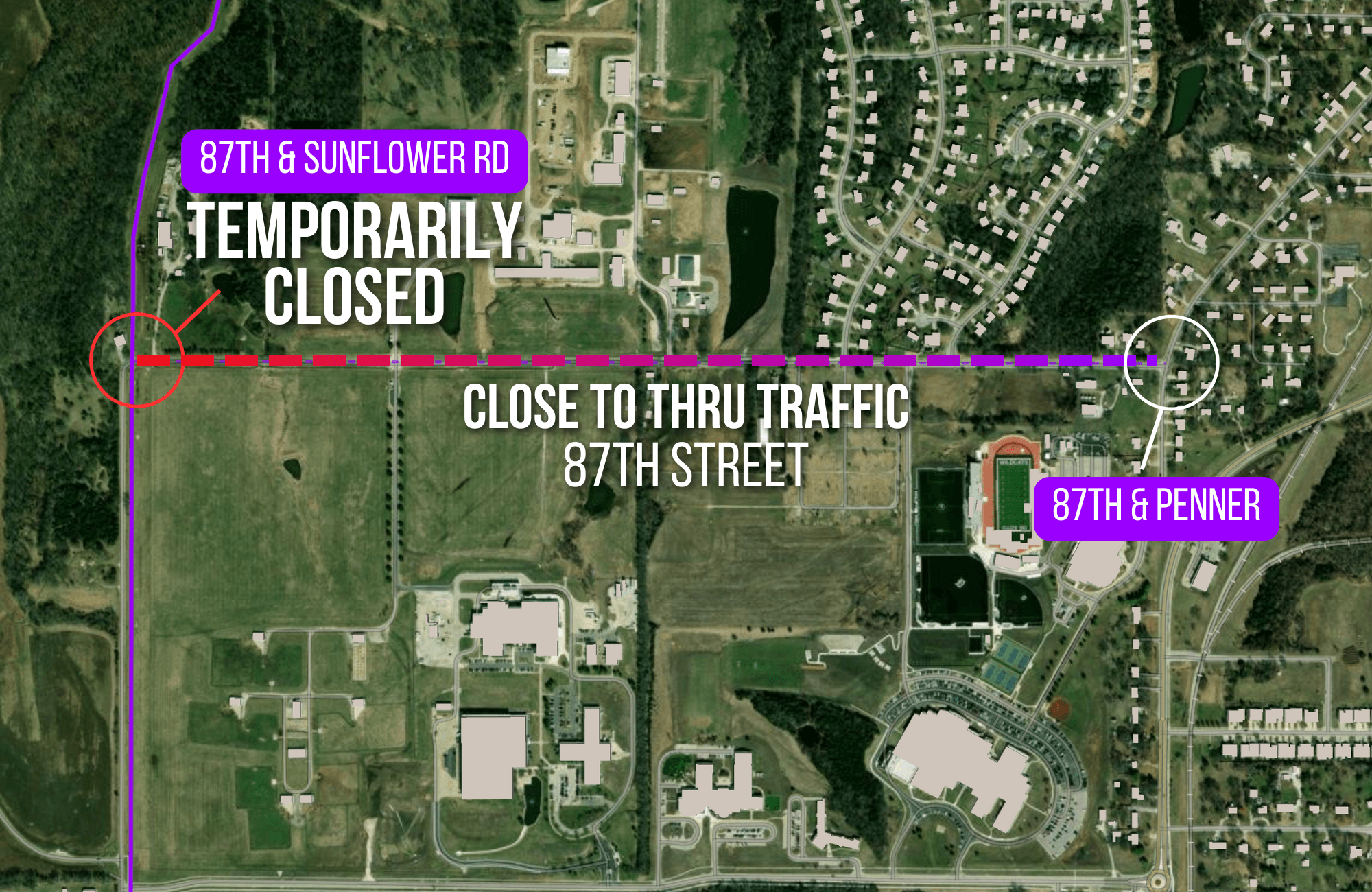 Street Project Maps - 87th Closure