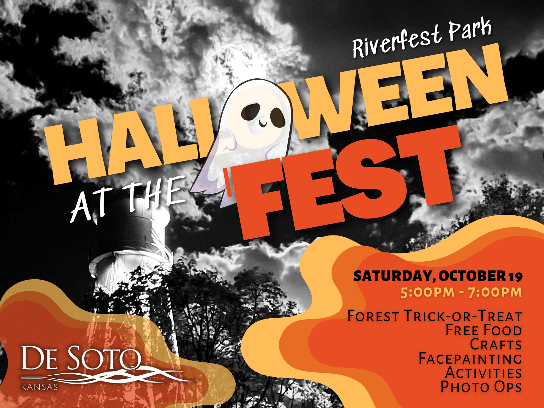 Halloween at the Fest flyer