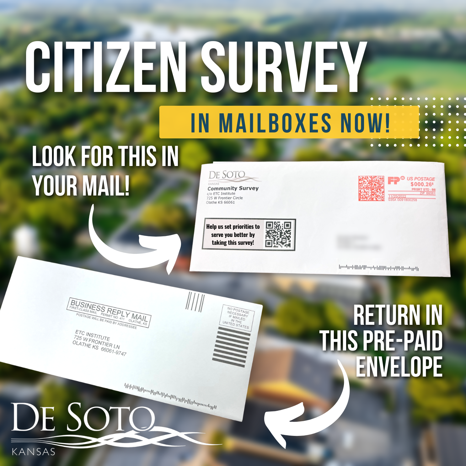 2024 Community Survey in Mailboxes