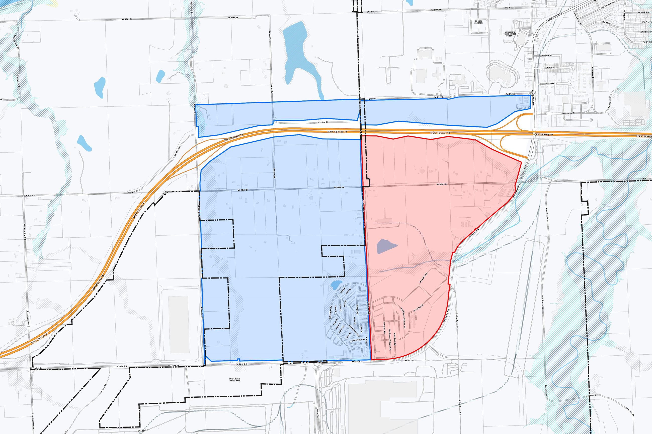 Southwest Growth Area Study Area