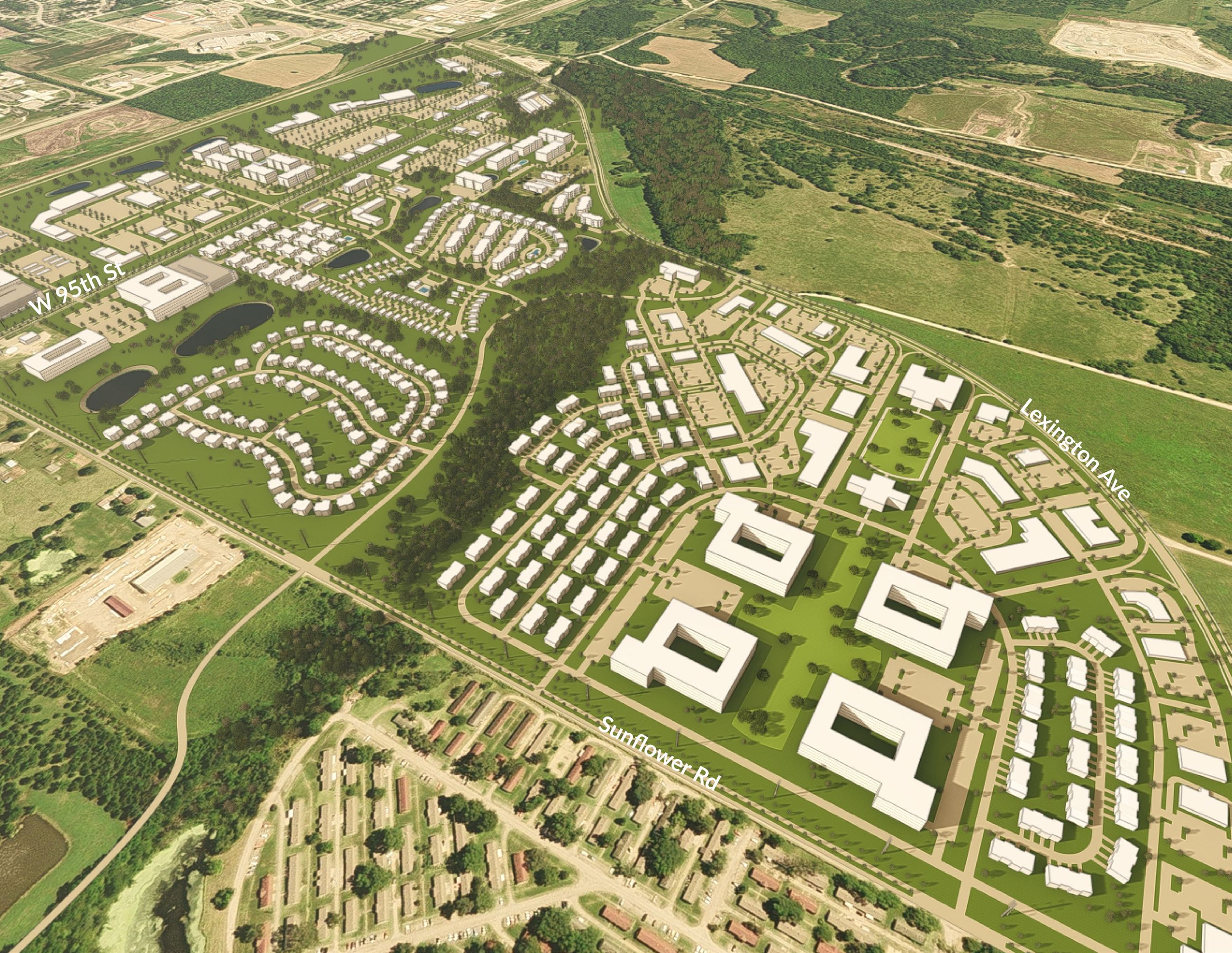 SGA Concept Plan Rendering