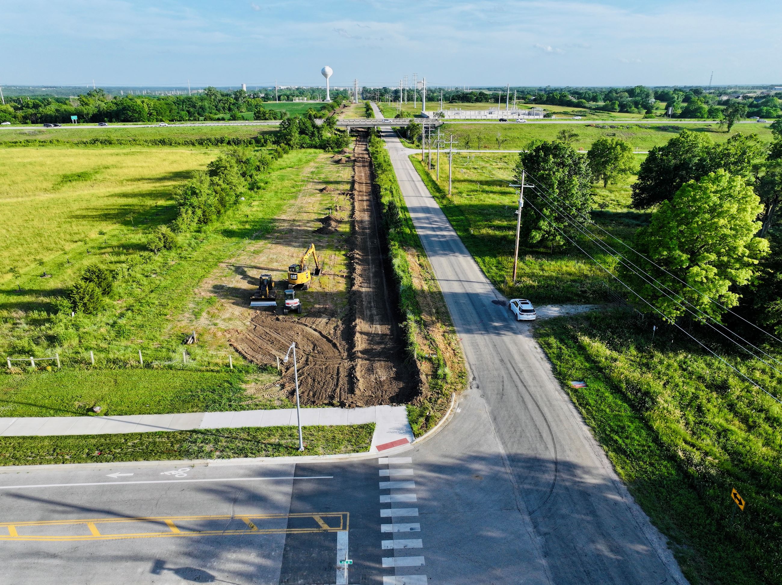 Sunflower Trail Under Construction
