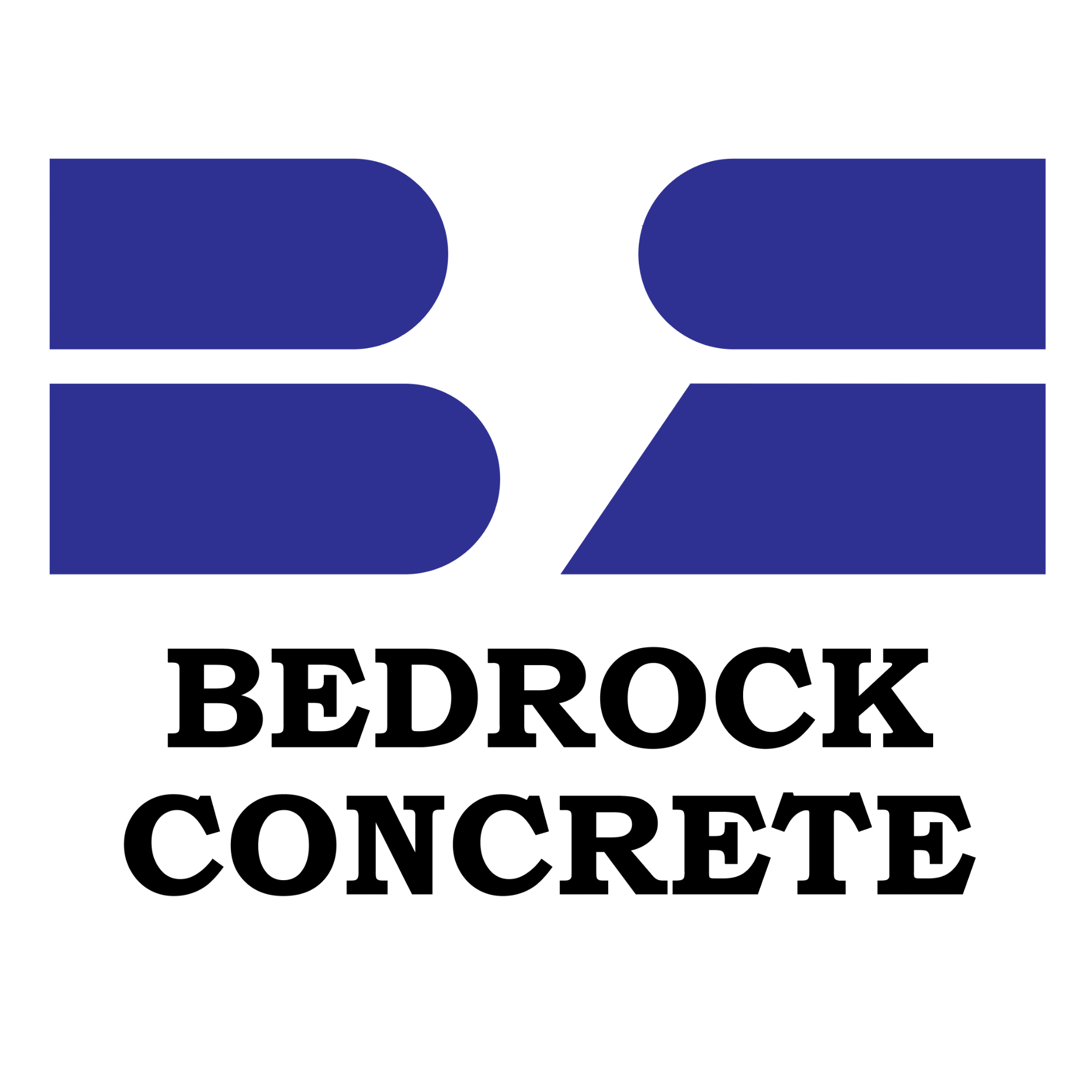 Bedrock Concrete Logo