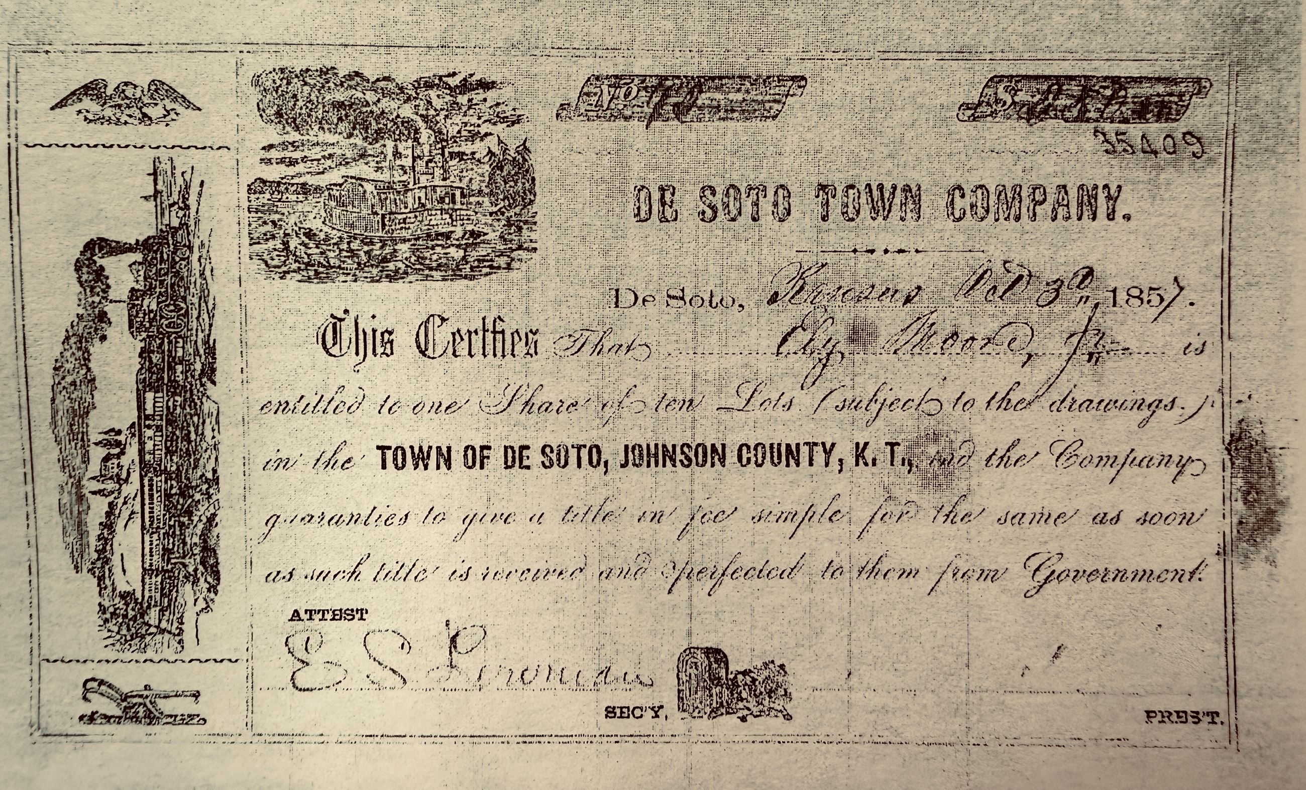 1857 Founding Document