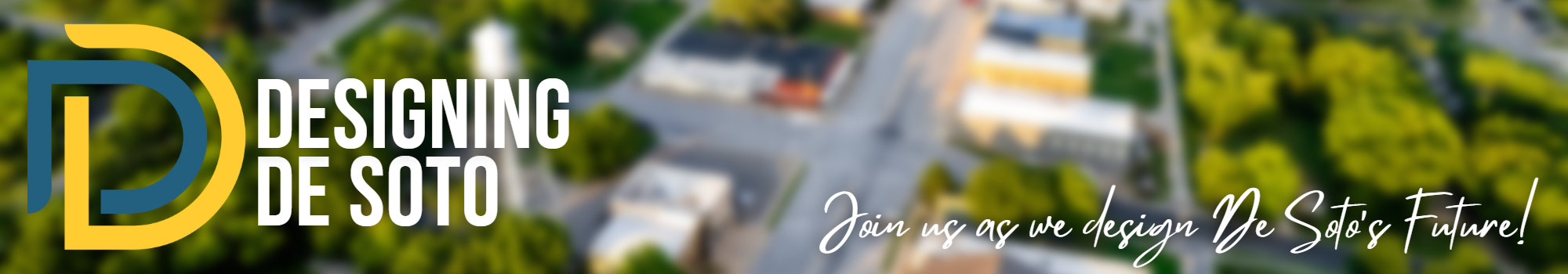 Designing De Soto website header
